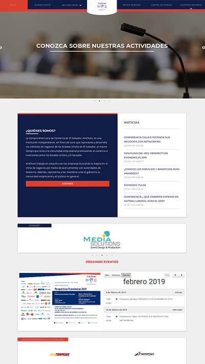 Sitio web institucional