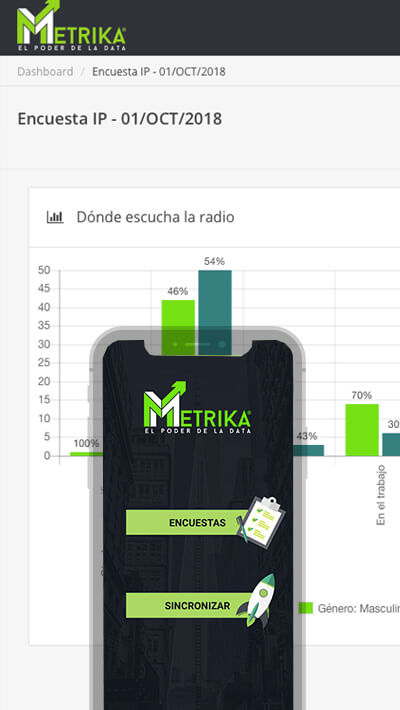 Plataforma web y app móvil